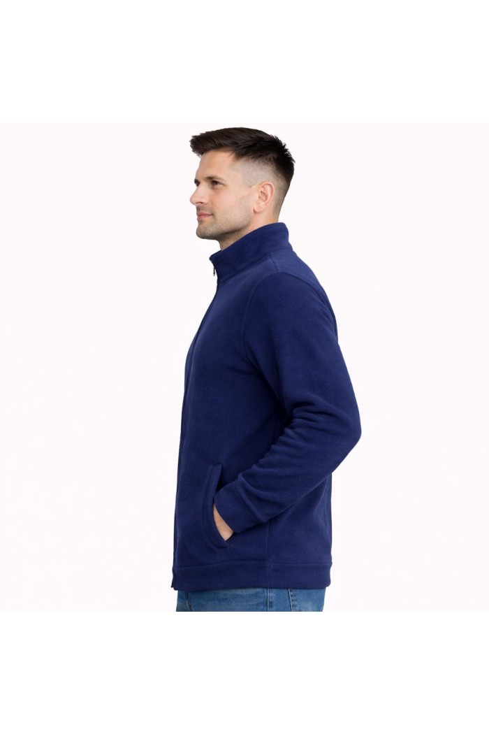 Fermuarlı Cepli Polar