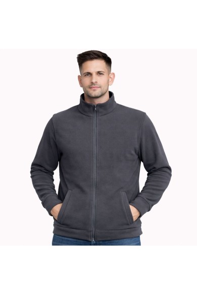 Fermuarlı Cepli Polar