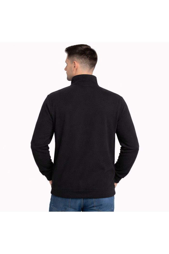 Fermuarlı Cepli Polar