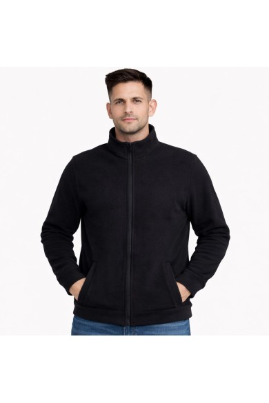 Fermuarlı Cepli Polar