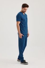 Erkek Hastane Kıyafeti Mavi