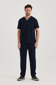 Erkek Hastane Kıyafeti Lacivert