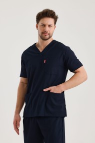 Erkek Hastane Kıyafeti Lacivert